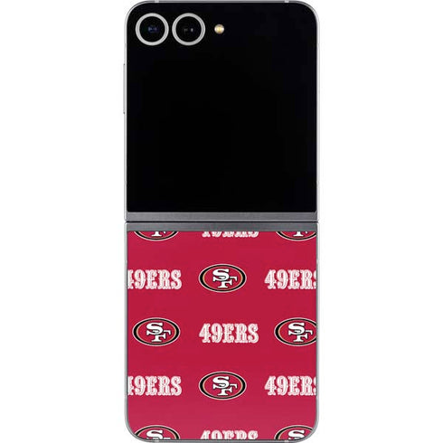 NFL San Francisco 49ers Blitz Series Galaxy Z Flip6 Skin